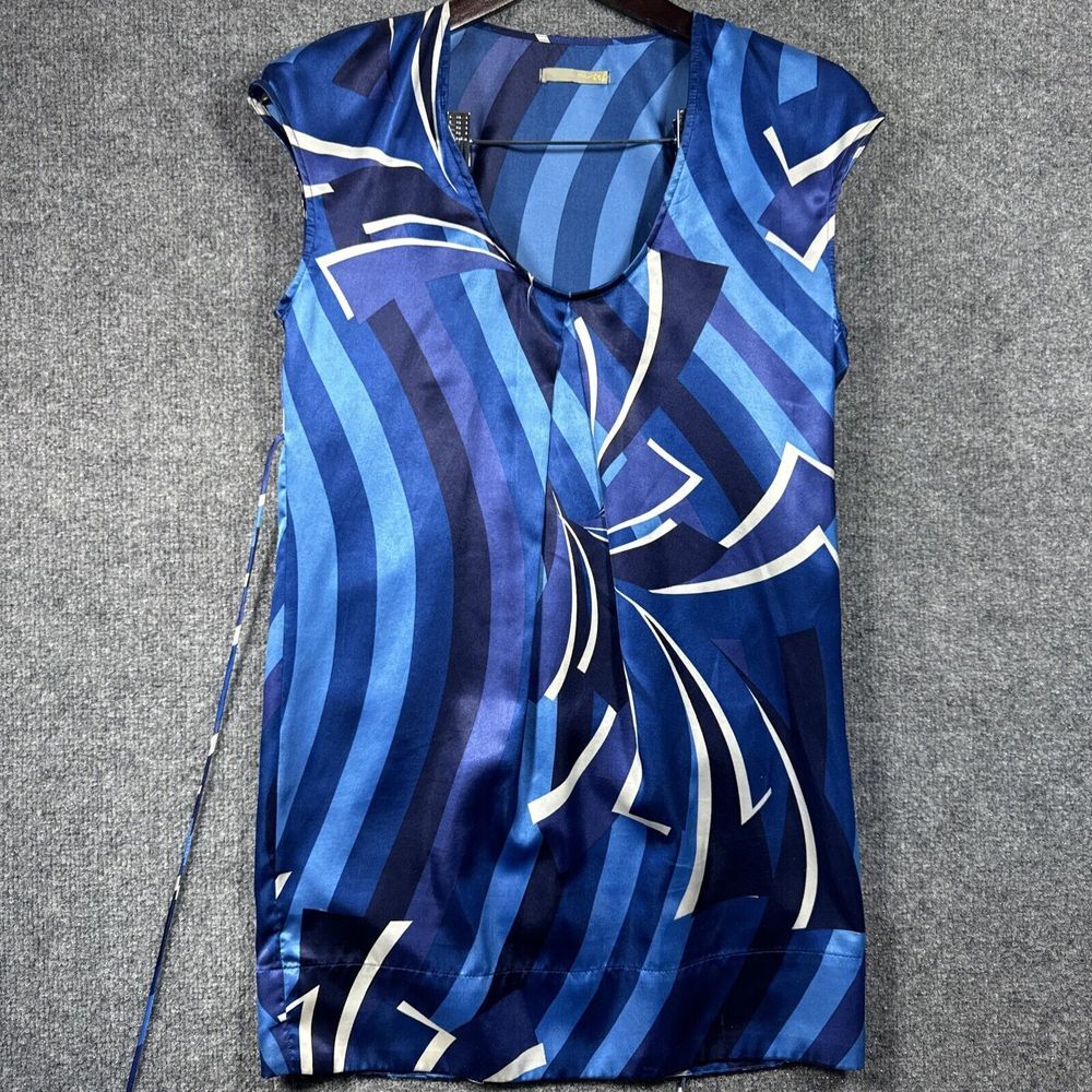 Zara Trf Women Blue Dress Sm Night‎ Out